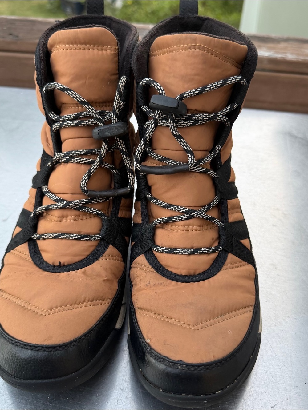 Sorel Whitney II Women's Size 7 Brown Black Waterproof Winter Snow Boots
